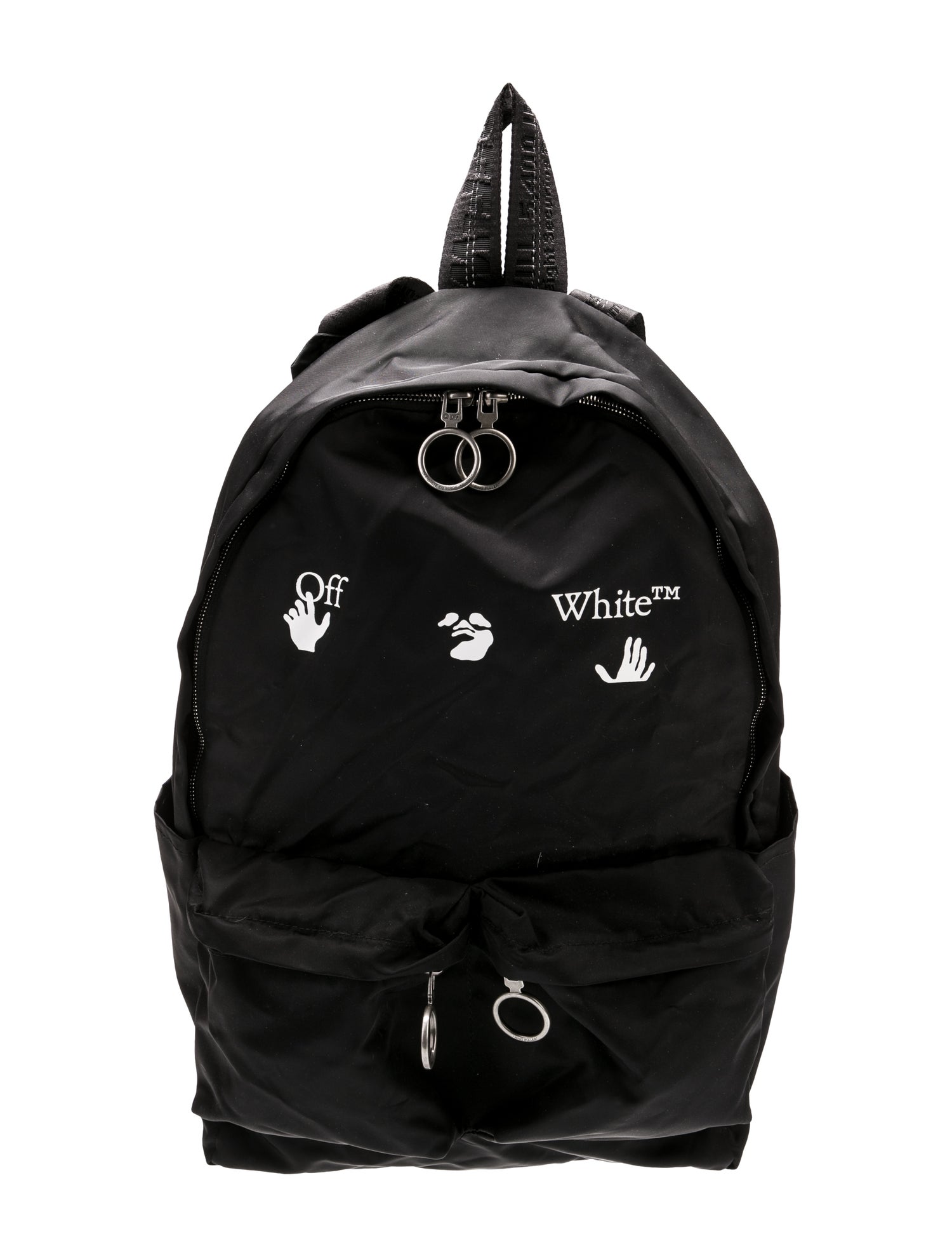 Off-White Nylon Backpack