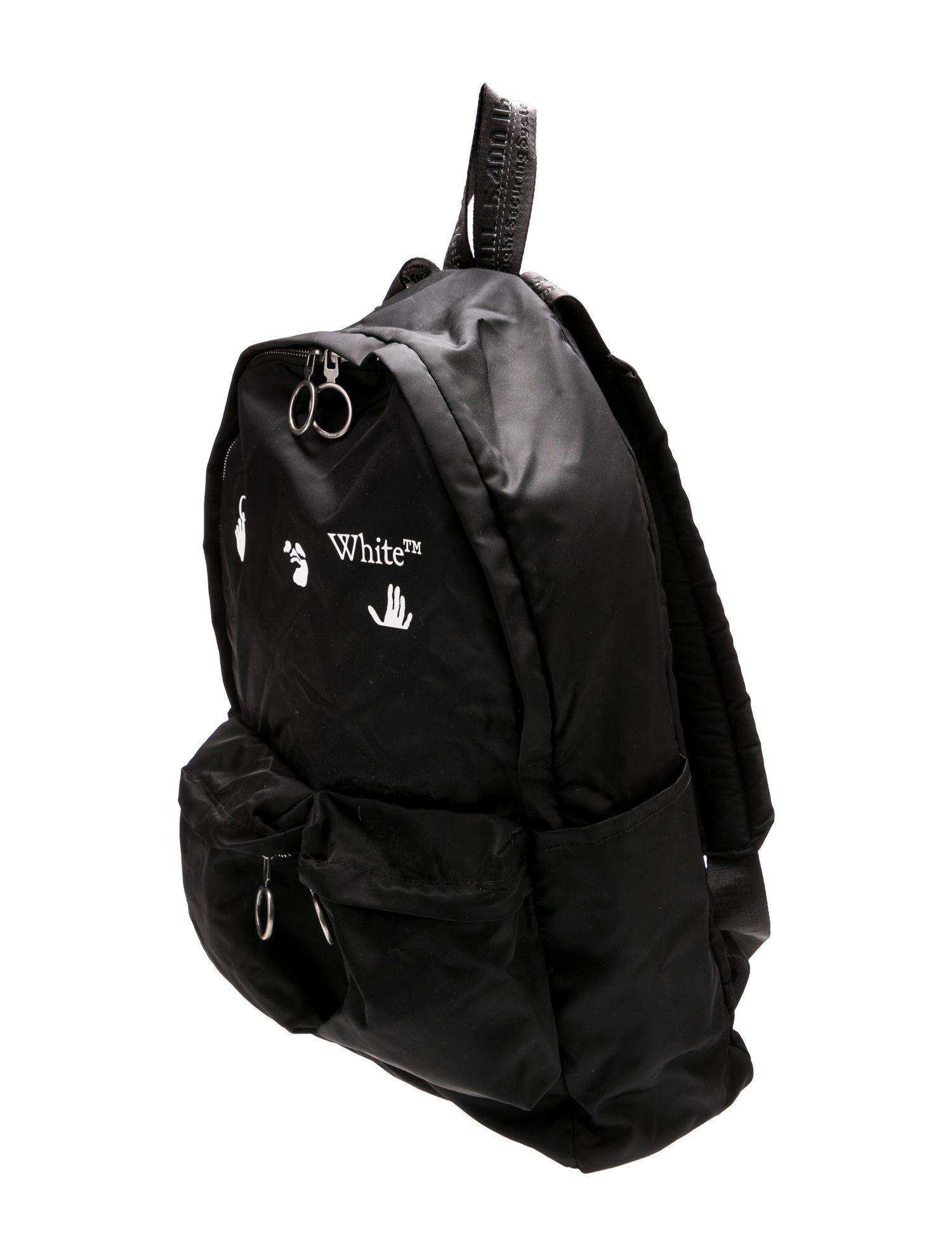 Off-White Nylon Backpack
