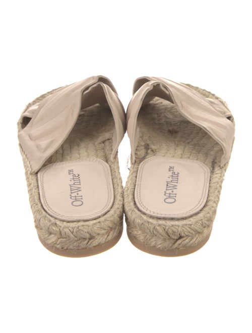 Off-White Diagonals Jute Espadrilles