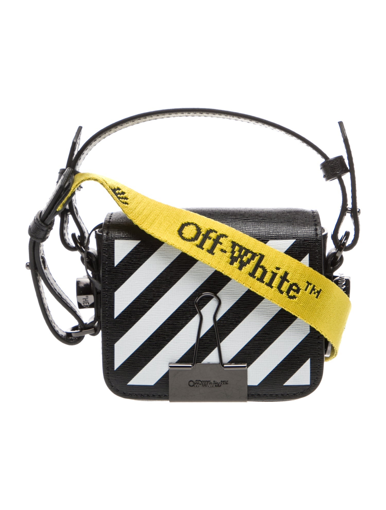 Off-White Leather Bucket Bag