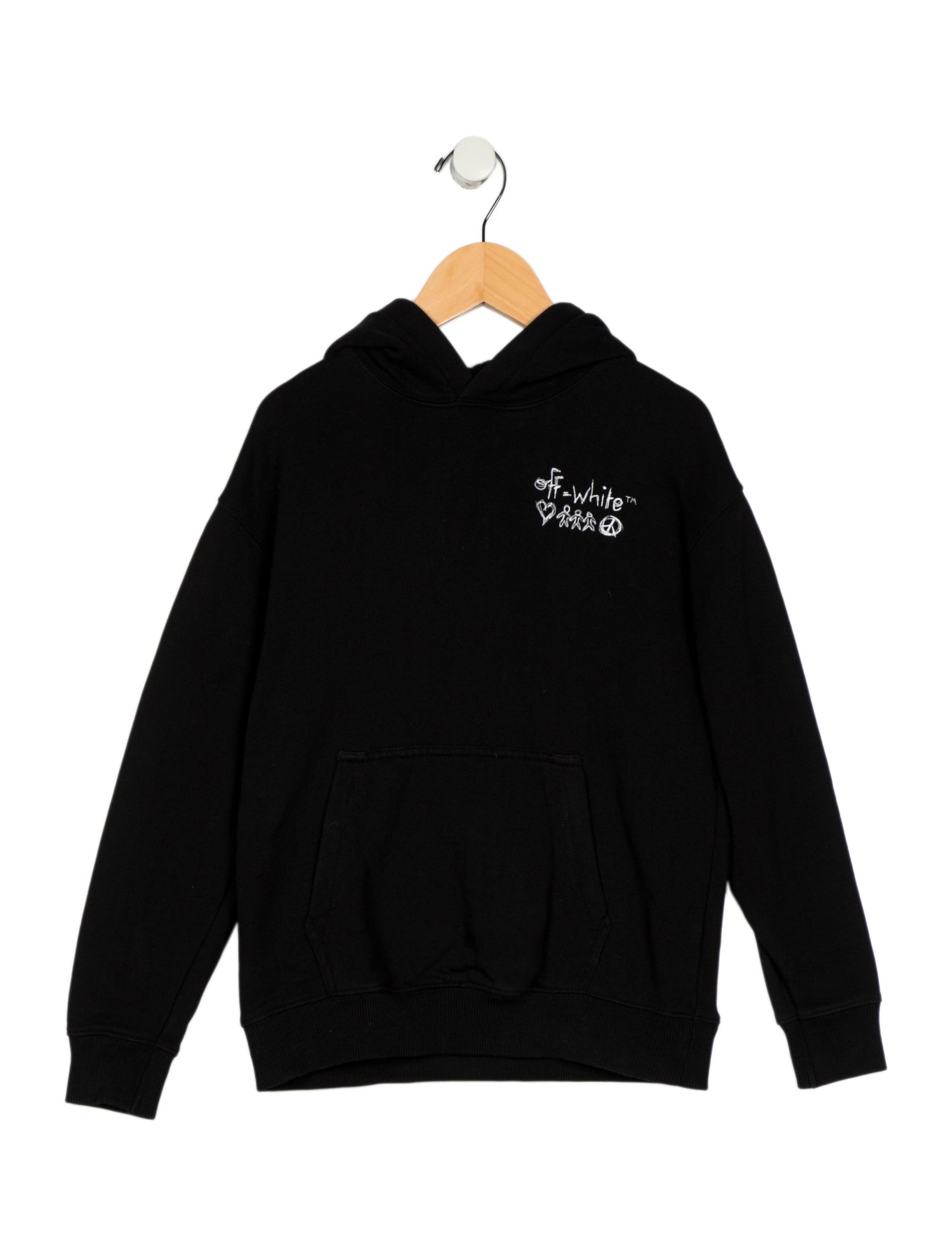 Off-White Hooded Sweatshirt