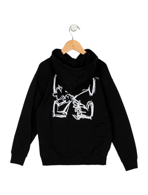 Off-White Hooded Sweatshirt