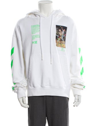Off-White 2020 Graphic Print Hoodie