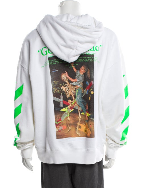 Off-White 2020 Graphic Print Hoodie