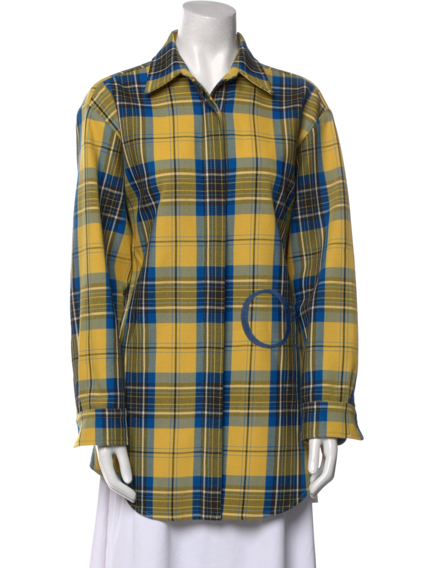 Off-White 2022 Virgin Wool Button-Up Top