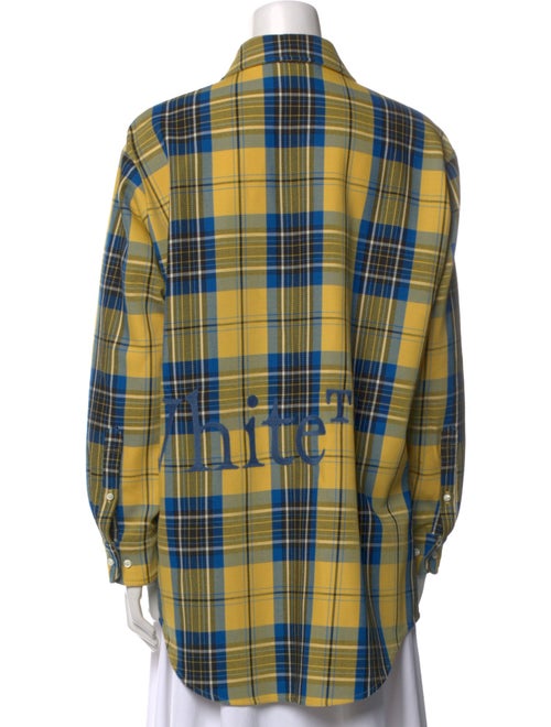 Off-White 2022 Virgin Wool Button-Up Top