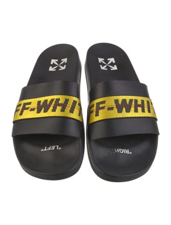 Off-White Industrial Tape Rubber Slides