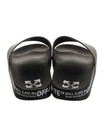 Off-White Industrial Rubber Slides