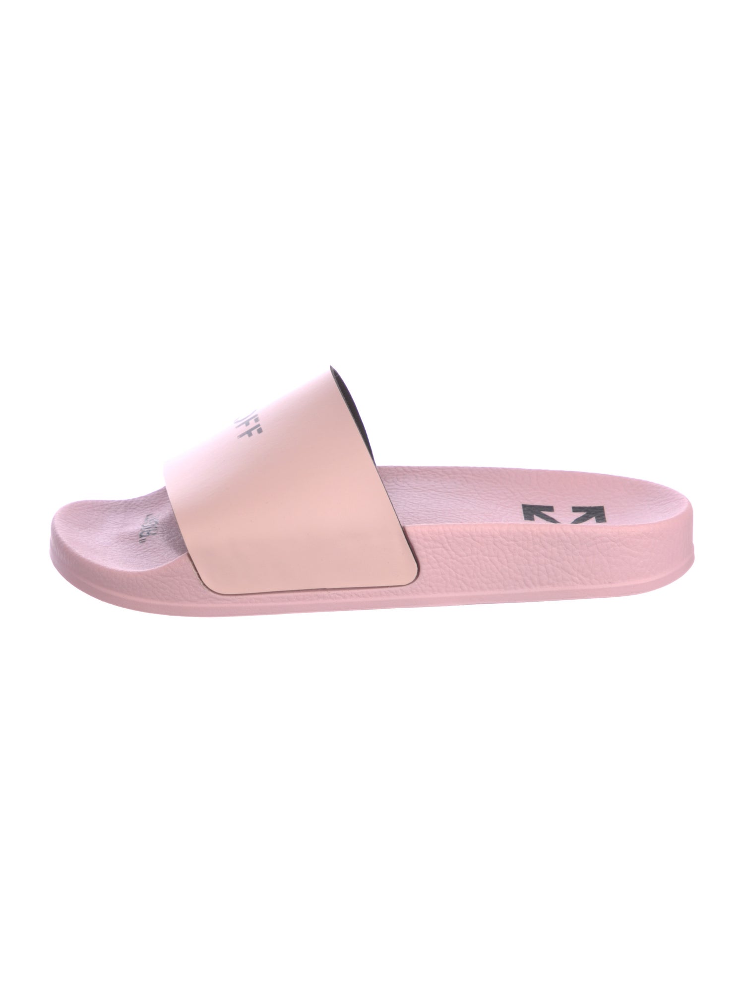 Off-White Rubber Graphic Print Slides