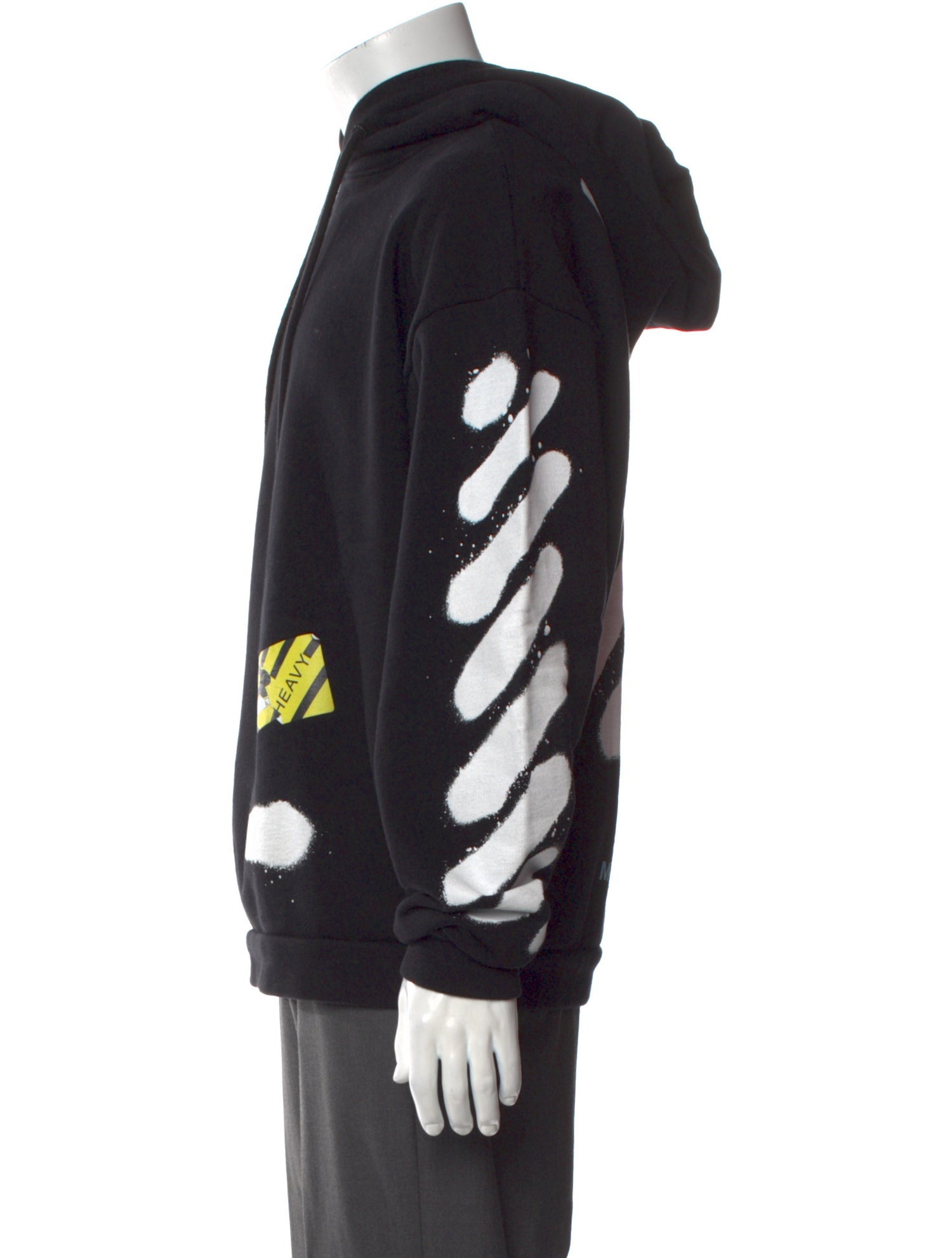 Off-White 2017 Spray Diagonals Hoodie