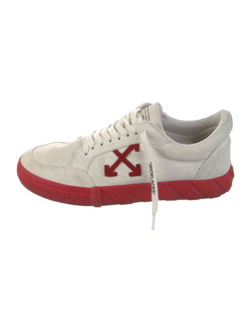 Off-White Vulcanized 'White Red' Sneakers
