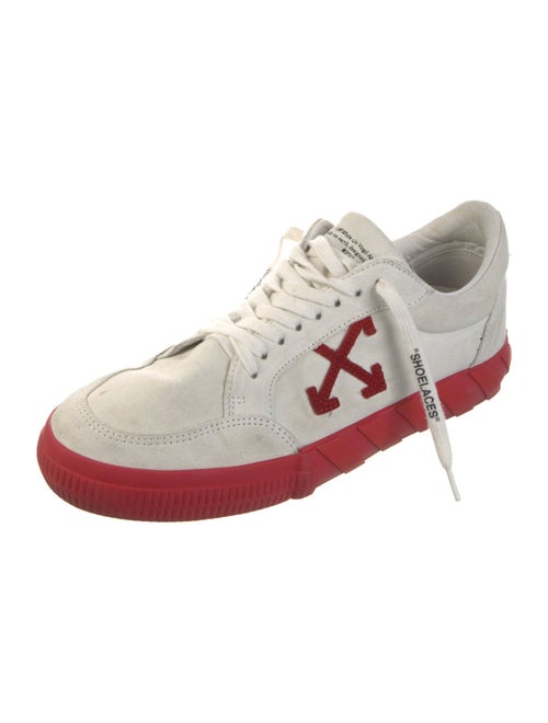 Off-White Vulcanized 'White Red' Sneakers