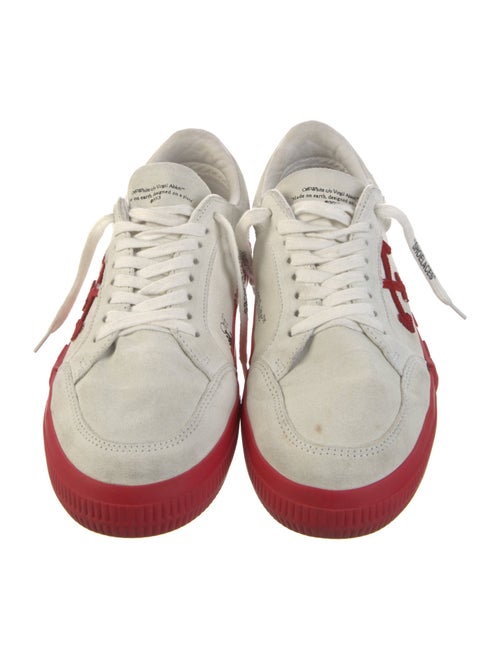 Off-White Vulcanized 'White Red' Sneakers