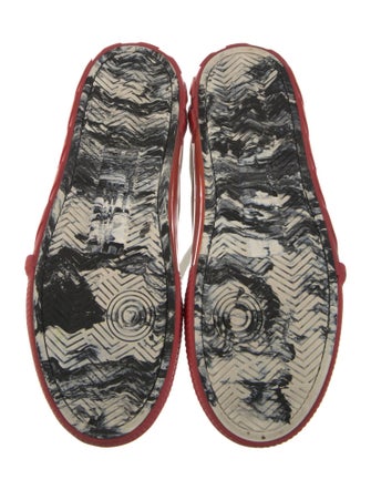 Off-White Vulcanized 'White Red' Sneakers