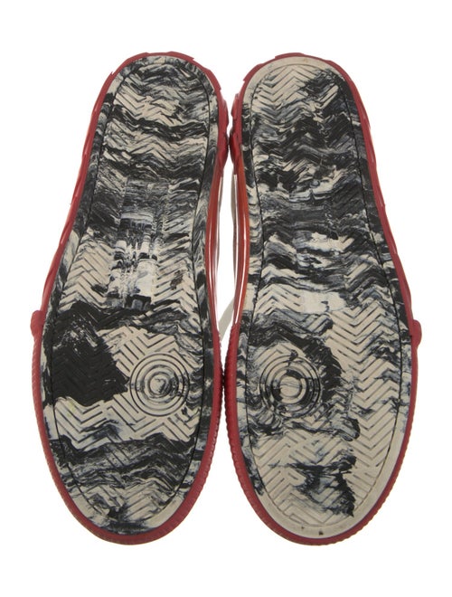 Off-White Vulcanized 'White Red' Sneakers