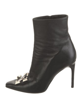 Off-White Leather Boots