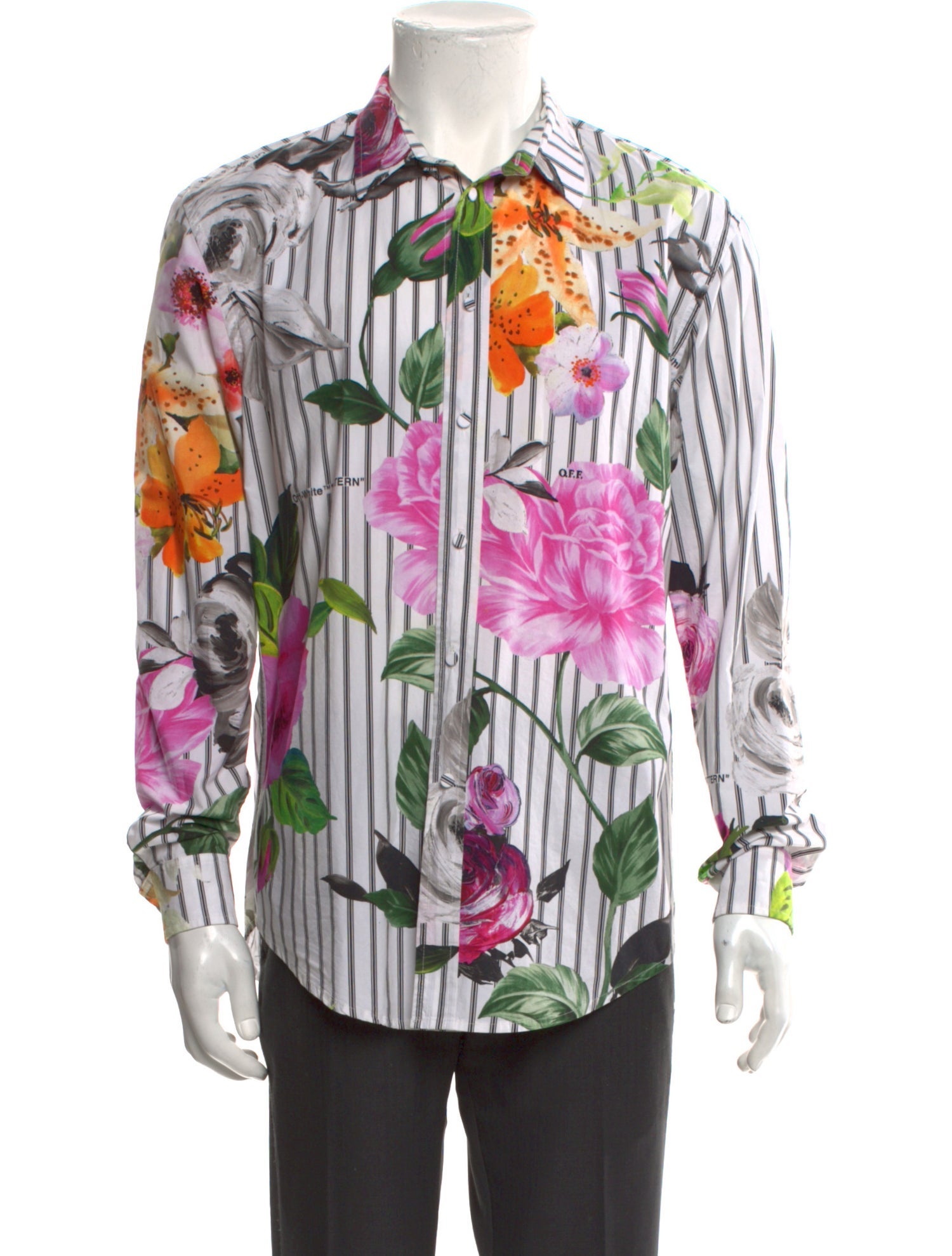 Off-White 2018 Floral Print Shirt