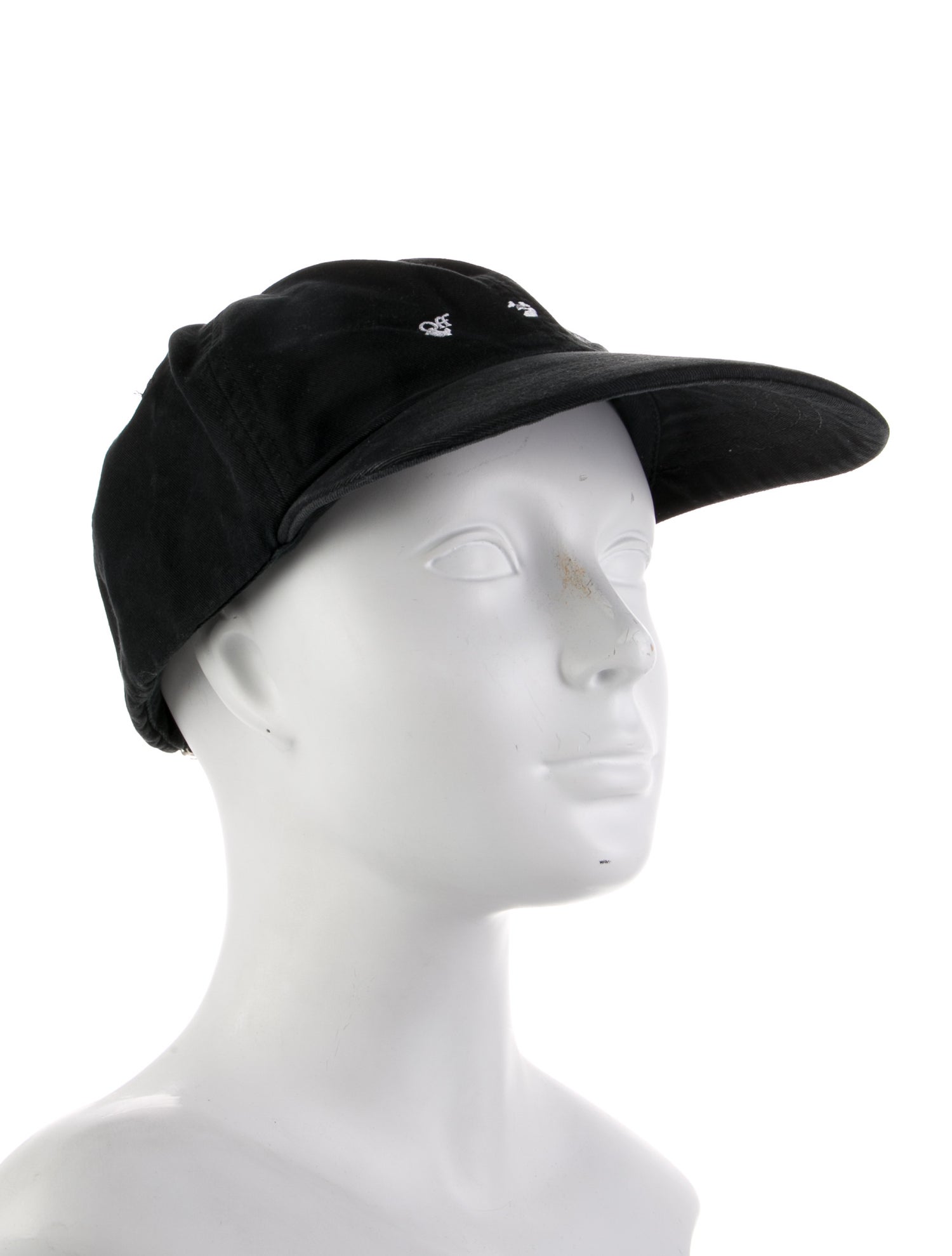 Off-White Embroidered Cap