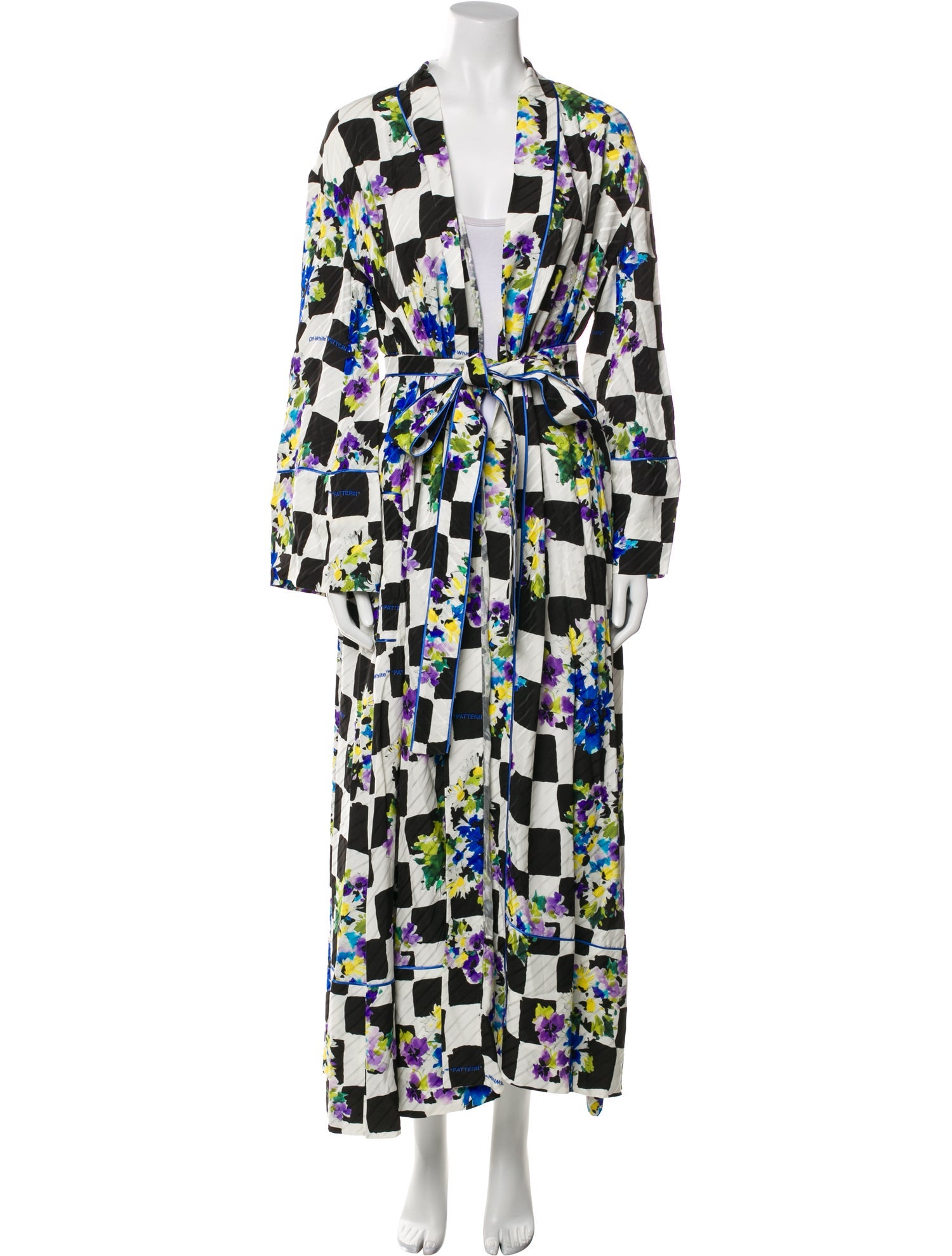 Off-White 2021 Printed Robe