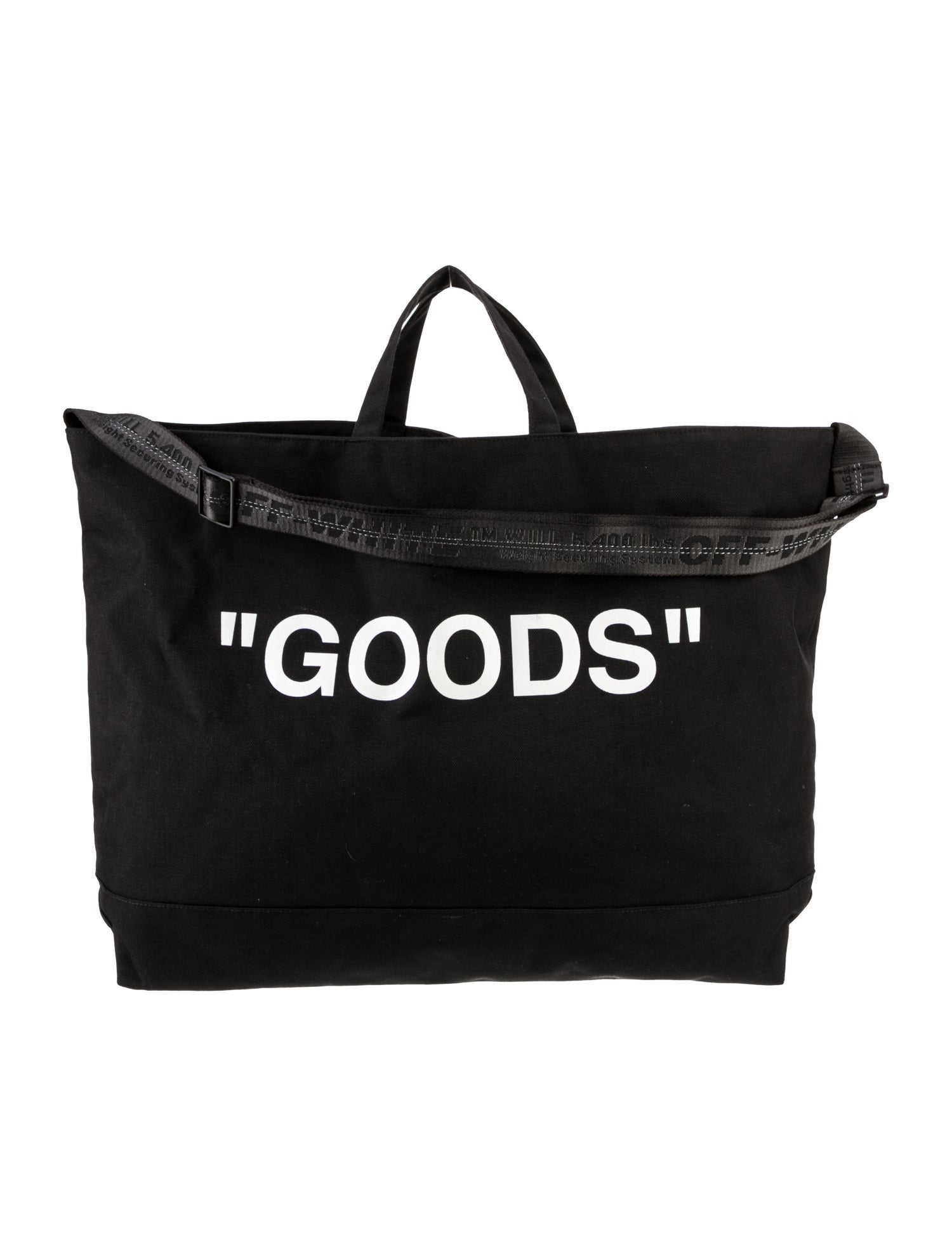 Off-White Canvas "GOODS"