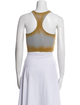 Off-White 2022 Printed Crop Top