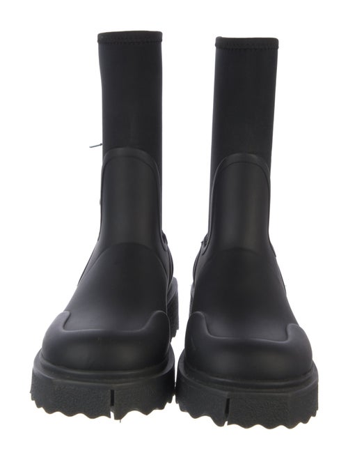 Off-White Rubber Printed Rain Boots