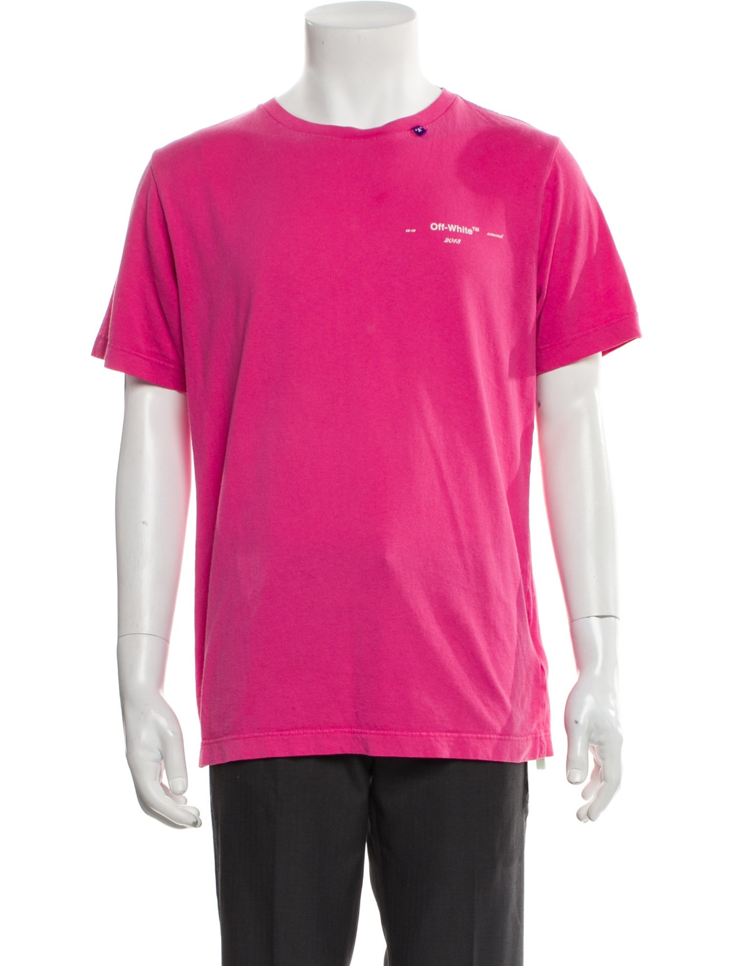 Off-White 2018 Crew Neck T-Shirt