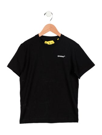Off-White Boys' Graphic Short Sleeve Shirt