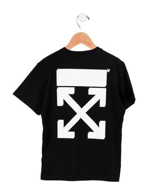 Off-White Boys' Graphic Short Sleeve Shirt