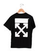 Off-White Boys' Graphic Short Sleeve Shirt