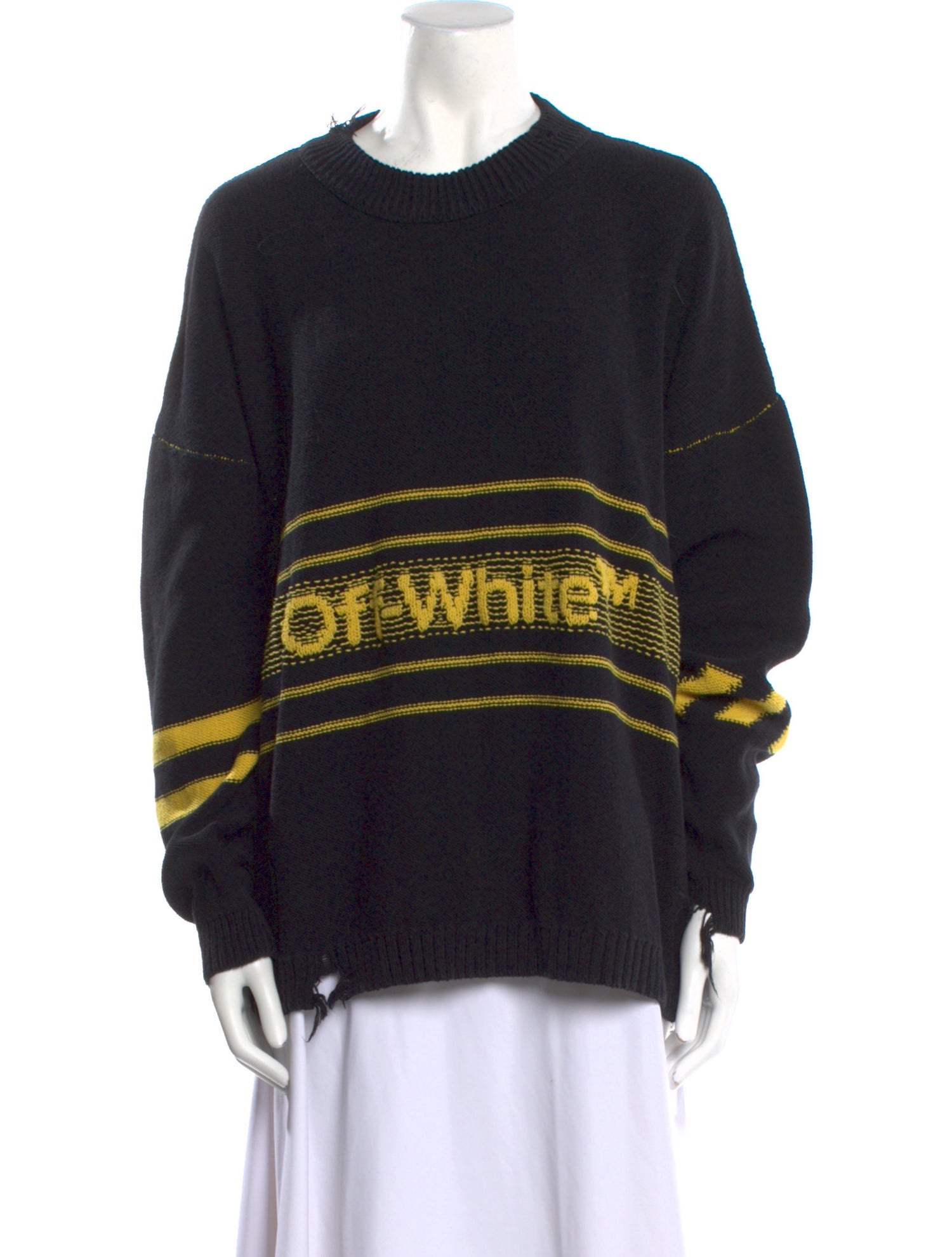 Off-White 2019 Graphic Print Sweater