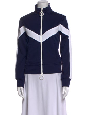 Off-White 2018 Colorblock Pattern Sweatshirt