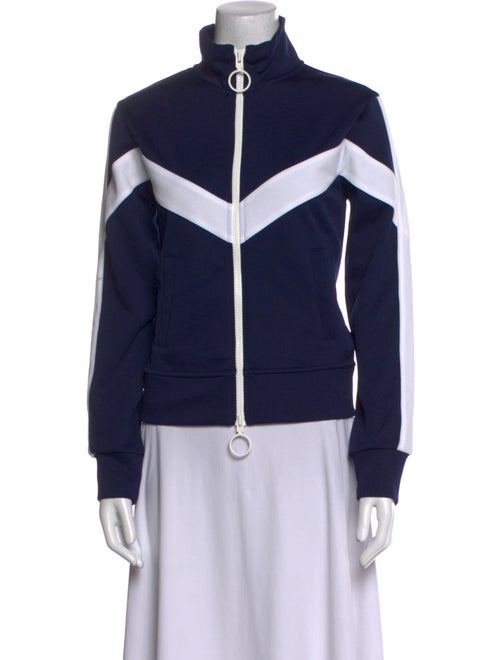 Off-White 2018 Colorblock Pattern Sweatshirt