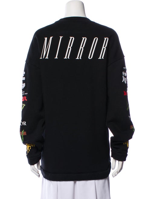 Off-White Graphic Print Crew Neck Pullover