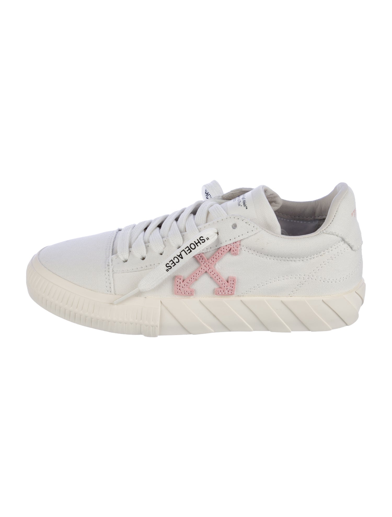 Off-White Canvas Sneakers