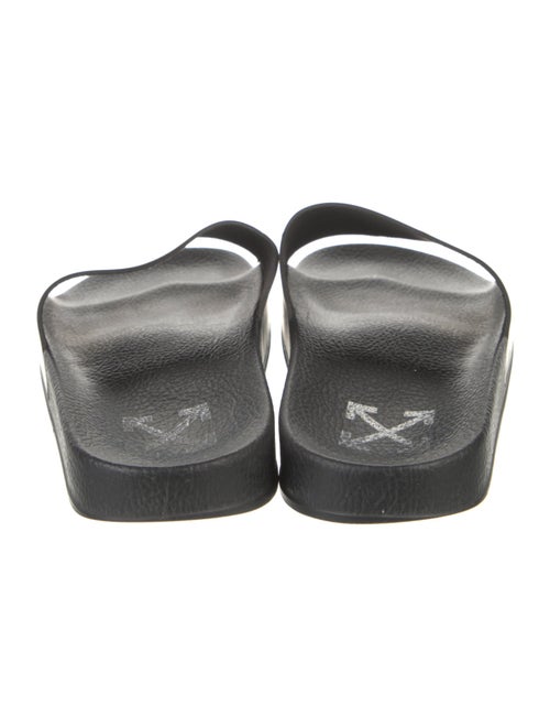Off-White Rubber Printed Slides