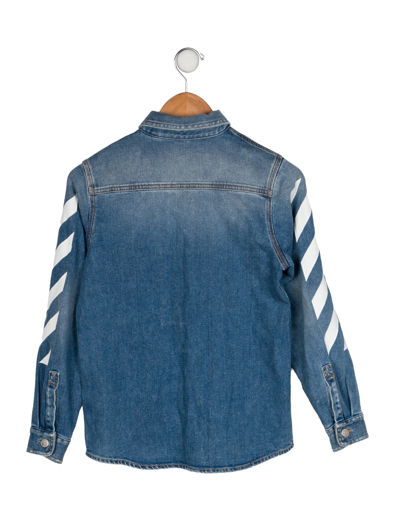 Off-White Kids Denim Button Up Shirt