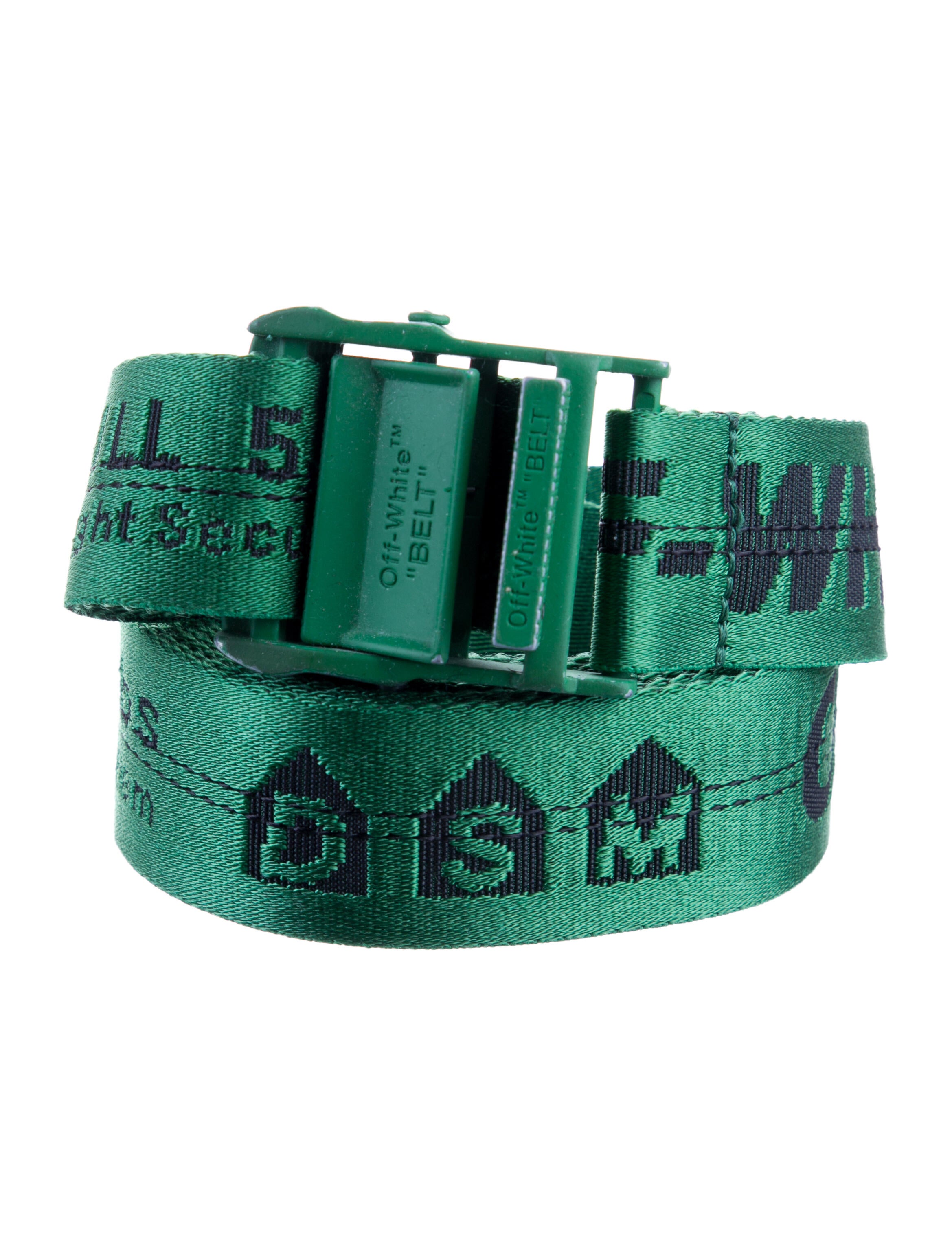 Off-White 2018 Industrial 'Green Black' Waist Belt