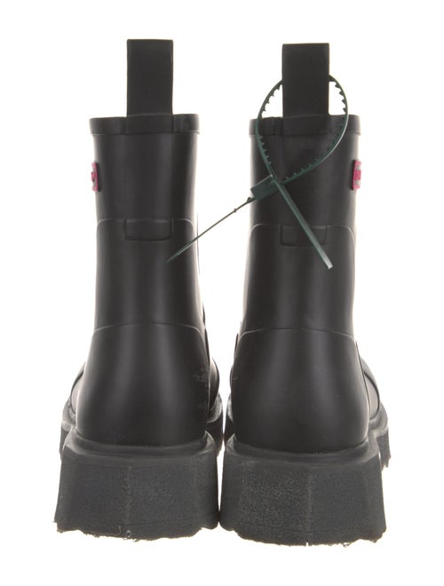 Off-White Logo Sponge Rubber Rain Boots