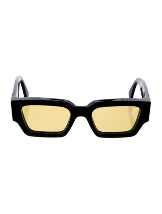 Off-White Square Tinted Sunglasses
