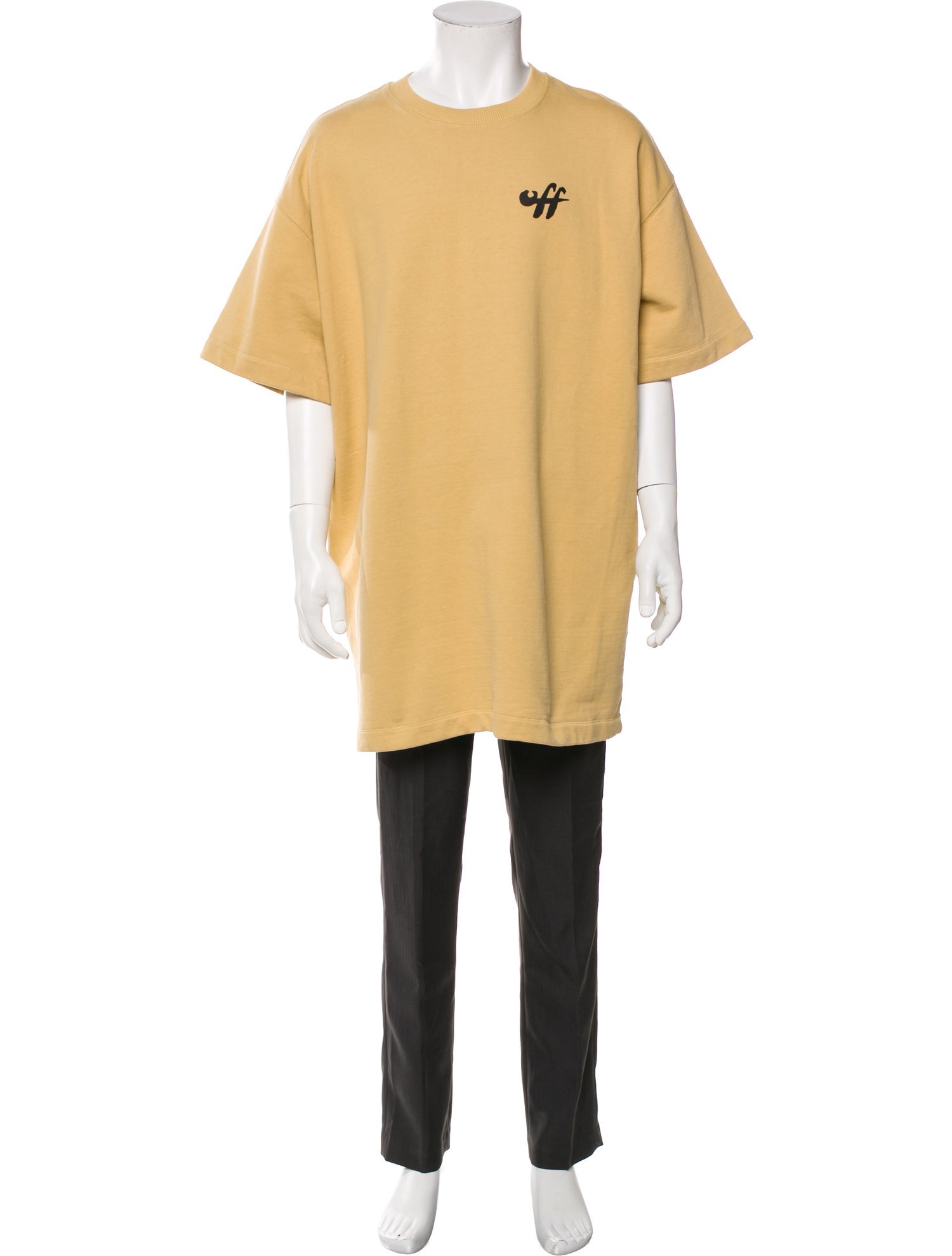 Off-White Crew Neck Short Sleeve T-Shirt w/ Tags