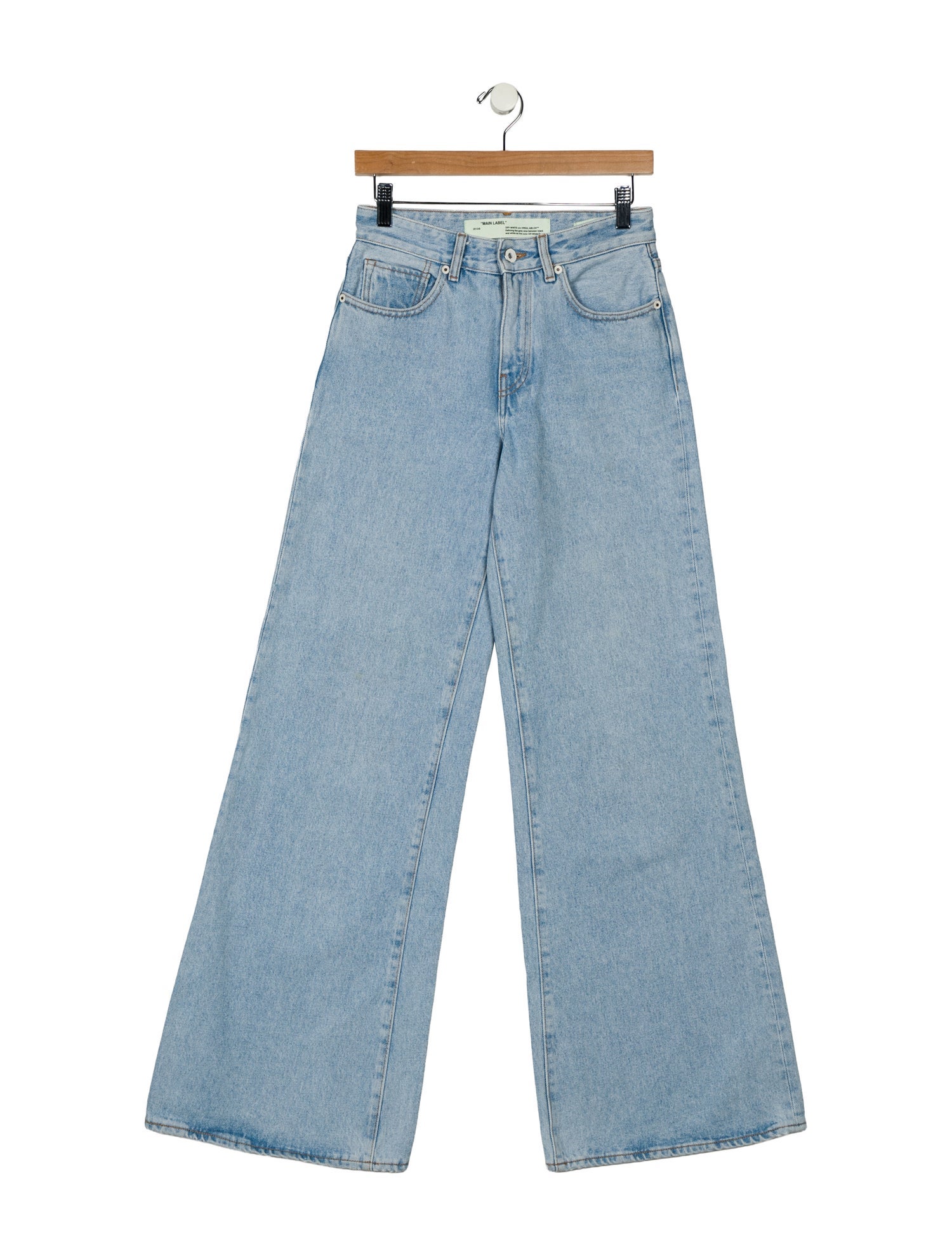 Off-White 2017 Wide Leg Jeans