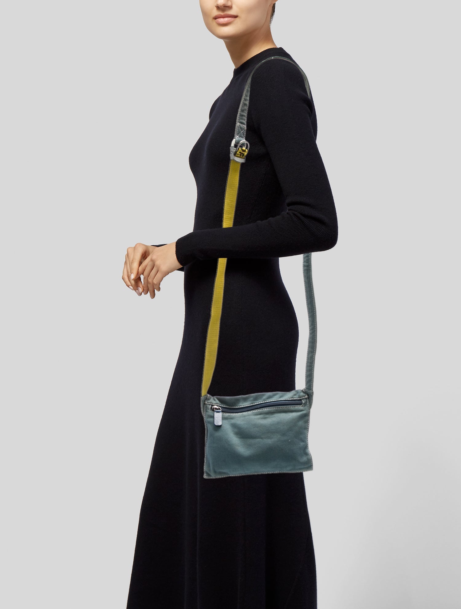 Off-White Denim Messenger Bag