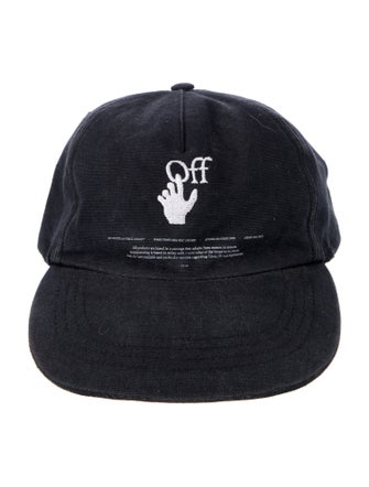 Off-White Embroidered Cap