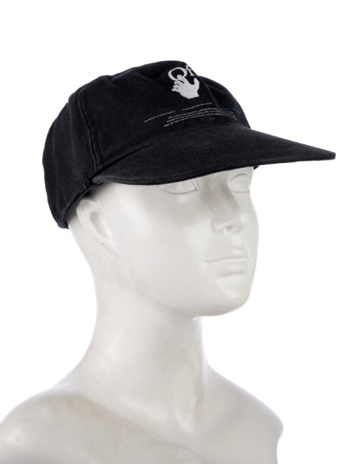 Off-White Embroidered Cap