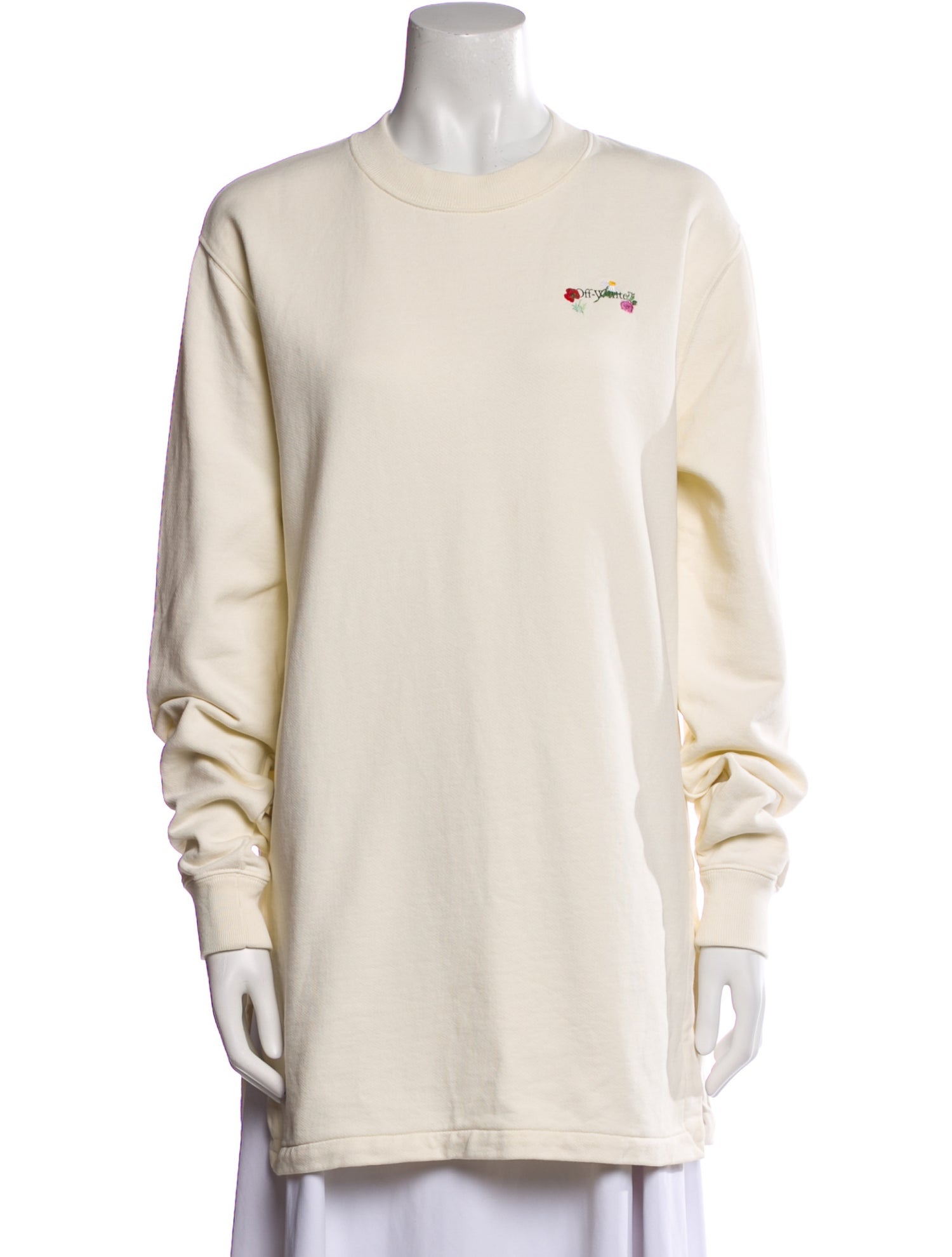 Off-White 2021 Floral Arrow Sweatshirt