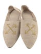 Off-White Arrows Canvas Flats