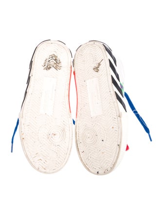 Off-White Kid's Graphic Print Vulc Low Sneaker