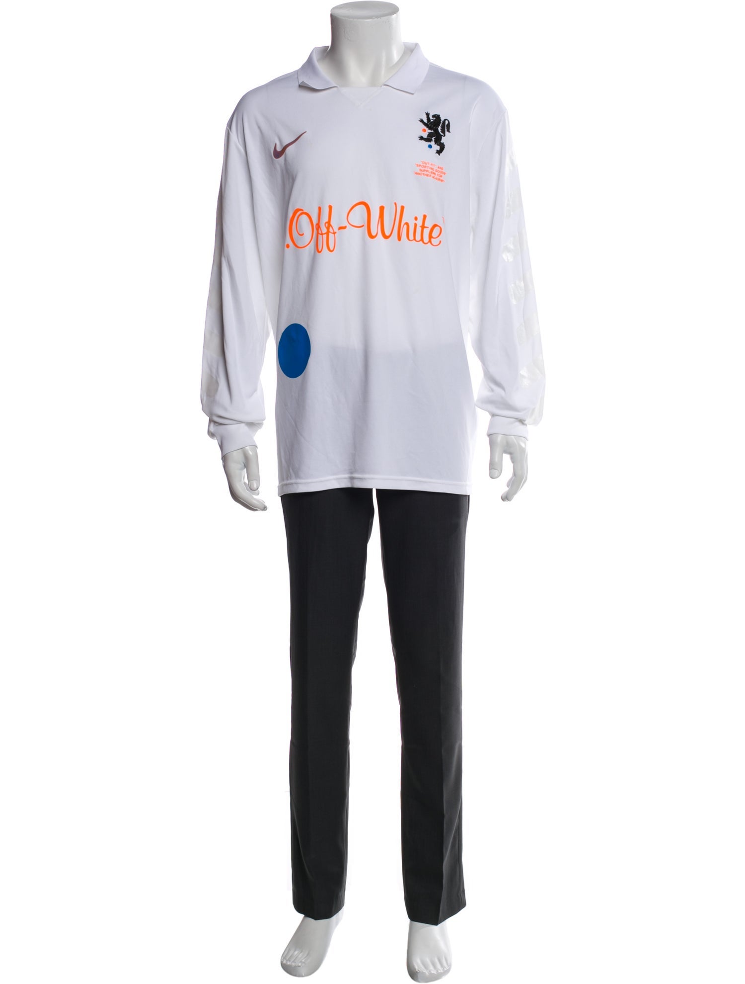 Off-White x Nike 2018 Off-White x Nike 2018 Mercurial NRG x FB T-Shirt Polo Shirt