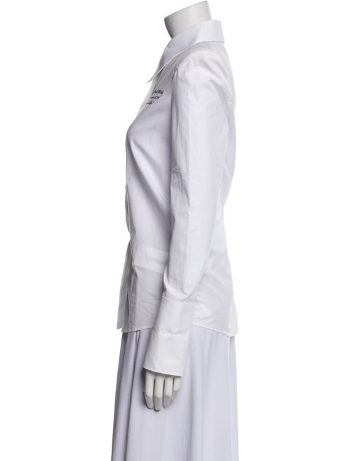 Off-White 2021 Long Sleeve Button-Up Top